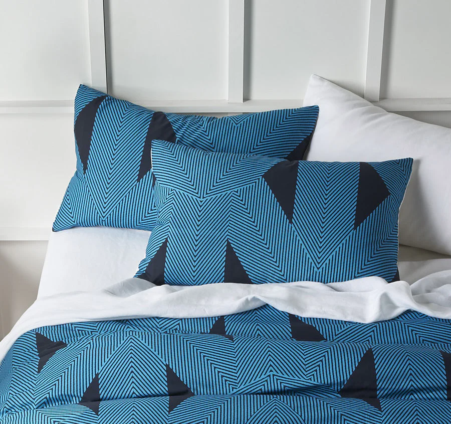 Aster Quilt Cover Set Range Blue - Image 4