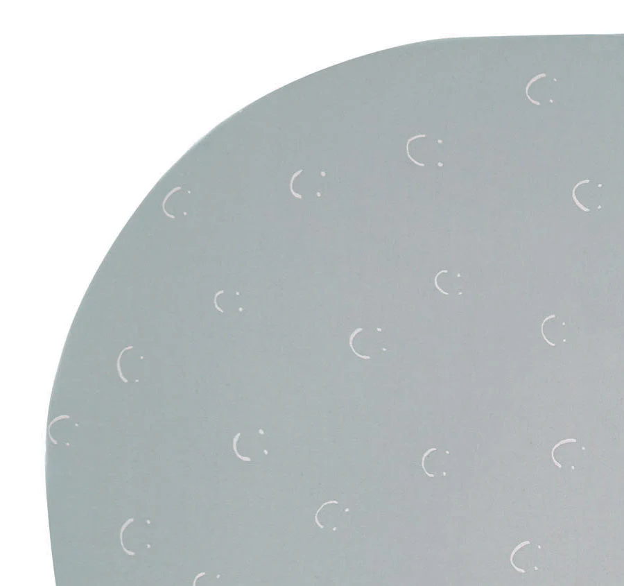 Smiles All Round 2 Piece Bassinet Fitted Sheets Sugar and Smoke - Image 5